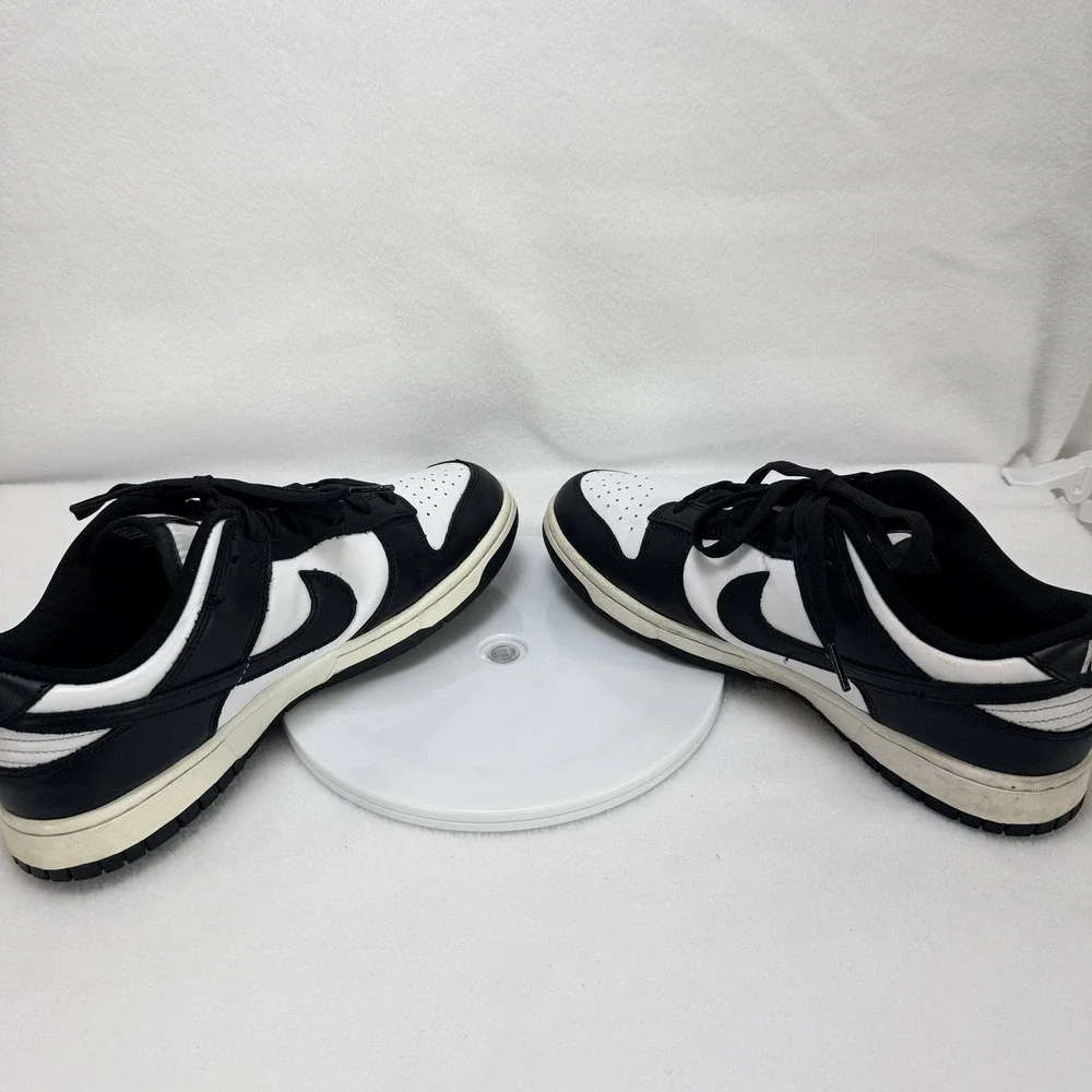 Nike Dunk Low Retro Mens Size 10 Black White Panda DD1391-100 Streetwear Classic